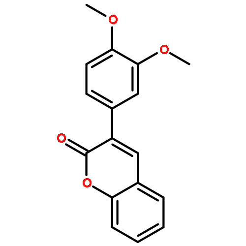 3-(3,4-DIMETHOXYPHENYL)CHROMEN-2-ONE 