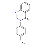 4(3H)-Quinazolinone, 3-(4-methoxyphenyl)-