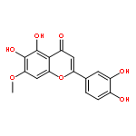 2-(3,4-dihydroxyphenyl)-5,6-dihydroxy-7-methoxy-4H-chromen-4-one