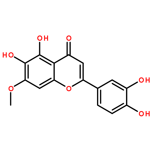 2-(3,4-dihydroxyphenyl)-5,6-dihydroxy-7-methoxy-4H-chromen-4-one