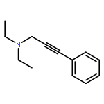 2-Propyn-1-amine,N,N-diethyl-3-phenyl-