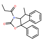 2-Oxazolidinone, 4-(1-methylethyl)-3-(1-oxopropyl)-5,5-diphenyl-, (4R)-