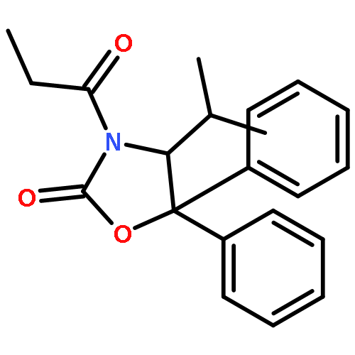 2-Oxazolidinone, 4-(1-methylethyl)-3-(1-oxopropyl)-5,5-diphenyl-, (4R)-