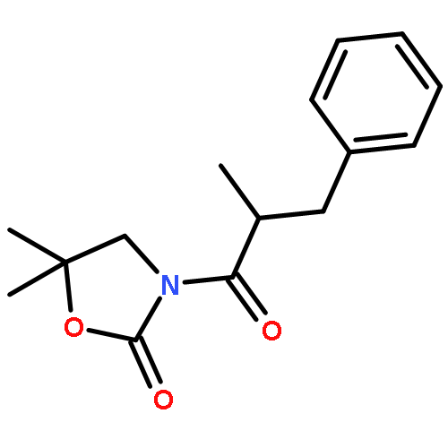 2-Oxazolidinone, 5,5-dimethyl-3-(2-methyl-1-oxo-3-phenylpropyl)-