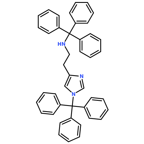 1H-Imidazole-4-ethanamine, N,1-bis(triphenylmethyl)-