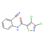 3,4-dichloro-n-(2-cyanophenyl)-1,2-thiazole-5-carboxamide