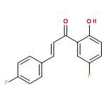 2-Propen-1-one, 1-(5-fluoro-2-hydroxyphenyl)-3-(4-fluorophenyl)-, (2E)-