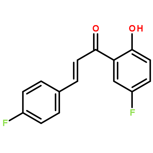 2-Propen-1-one, 1-(5-fluoro-2-hydroxyphenyl)-3-(4-fluorophenyl)-, (2E)-