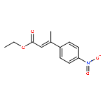 2-Butenoic acid, 3-(4-nitrophenyl)-, ethyl ester, (2E)-