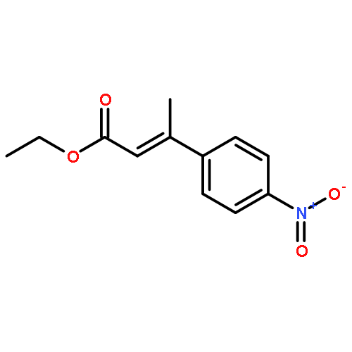 2-Butenoic acid, 3-(4-nitrophenyl)-, ethyl ester, (2E)-