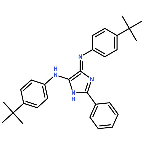 4H-Imidazol-5-amine,N-[4-(1,1-dimethylethyl)phenyl]-4-[[4-(1,1-dimethylethyl)phenyl]imino]-2-phenyl-