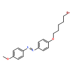 [4-(5-BROMOPENTOXY)PHENYL]-(4-METHOXYPHENYL)DIAZENE 