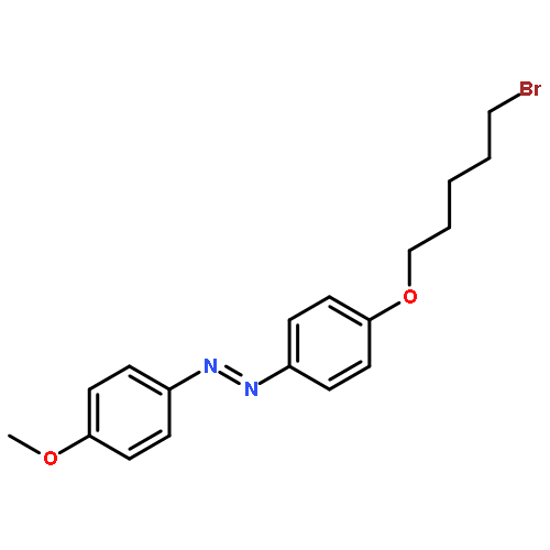 [4-(5-BROMOPENTOXY)PHENYL]-(4-METHOXYPHENYL)DIAZENE 