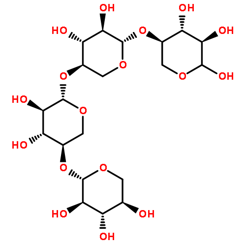 D-Xylose, O-b-D-xylopyranosyl-(1®4)-O-b-D-xylopyranosyl-(1®4)-O-b-D-xylopyranosyl-(1®4)-