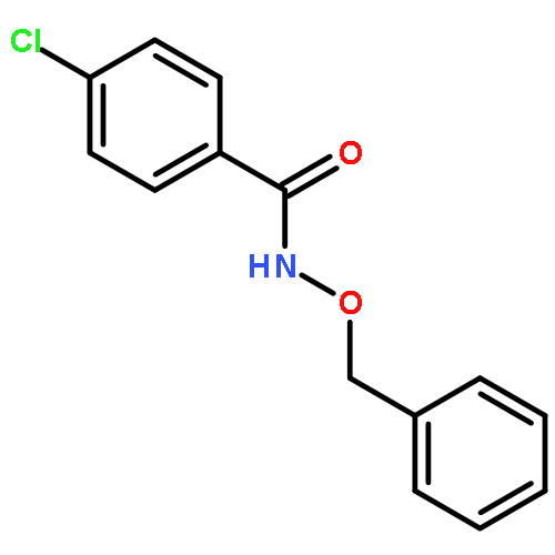 Benzamide, 4-chloro-N-(phenylmethoxy)-