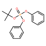 Phosphoric acid, 1,1-dimethylethyl diphenyl ester