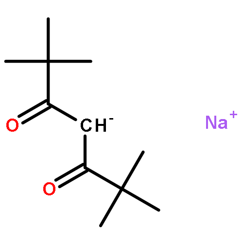 3,5-Heptanedione,2,2,6,6-tetramethyl-, ion(1-), sodium (1:1)