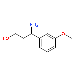 3-amino-3-(3-methoxyphenyl)propan-1-ol