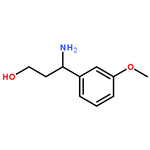 3-amino-3-(3-methoxyphenyl)propan-1-ol