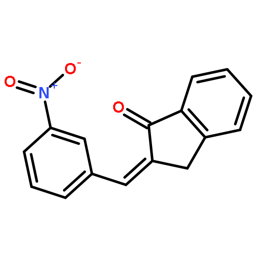 1H-Inden-1-one, 2,3-dihydro-2-[(3-nitrophenyl)methylene]-, (2E)-