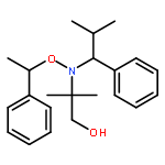 1-Propanol,2-methyl-2-[(2-methyl-1-phenylpropyl)(1-phenylethoxy)amino]-