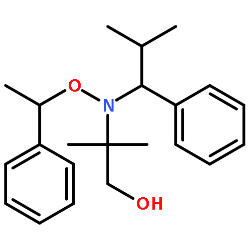 1-Propanol,2-methyl-2-[(2-methyl-1-phenylpropyl)(1-phenylethoxy)amino]-