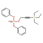 Phosphoric acid, diphenyl 3-(triethylsilyl)-2-propynyl ester