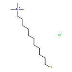 1-Undecanaminium, 11-mercapto-N,N,N-trimethyl-, chloride