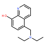 8-Quinolinol,5-[(diethylamino)methyl]-