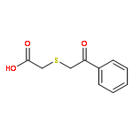Acetic acid,2-[(2-oxo-2-phenylethyl)thio]-