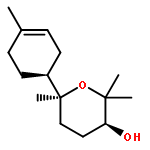 2H-Pyran-3-ol,tetrahydro-2,2,6-trimethyl-6-[(1S)-4-methyl-3-cyclohexen-1-yl]-, (3S,6S)-