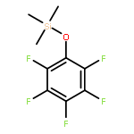 Silane, trimethyl(pentafluorophenoxy)-