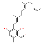 Benzaldehyde,2,4-dihydroxy-6-methyl-3-[(2E,6E)-3,7,11-trimethyl-2,6,10-dodecatrien-1-yl]-