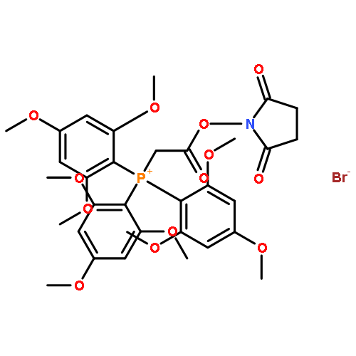 Phosphonium,[2-[(2,5-dioxo-1-pyrrolidinyl)oxy]-2-oxoethyl]tris(2,4,6-trimethoxyphenyl)-,bromide (1:1)