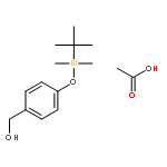 Benzenemethanol, 4-[[(1,1-dimethylethyl)dimethylsilyl]oxy]-, acetate