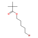 Propanoic acid, 2,2-dimethyl-, 5-bromopentyl ester