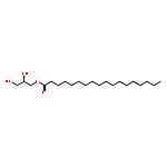 Octadecanoic acid, (2S)-2,3-dihydroxypropyl ester