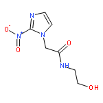 1H-Imidazole-1-acetamide,N-(2-hydroxyethyl)-2-nitro-