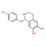 6,7-Isoquinolinediol, 1,2,3,4-tetrahydro-1-[(4-hydroxyphenyl)methyl]-,(1S)-