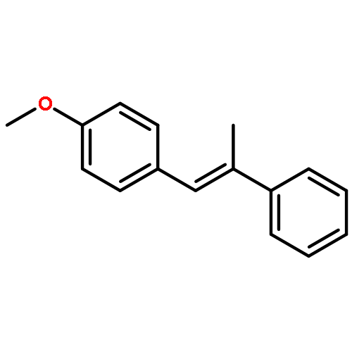 Benzene, 1-methoxy-4-(2-phenyl-1-propenyl)-