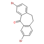 5H-Dibenzo[a,d]cyclohepten-5-one, 3,7-dibromo-10,11-dihydro-