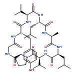 CYCLO(L-ALANYL-L-LEUCYL-L-VALYL-L-PROLYLGLYCYL-L-TYROSYL-L-VALYL-L-LEUCYL)