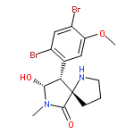 1,7-Diazaspiro[4.4]nonan-6-one,9-(2,4-dibromo-5-methoxyphenyl)-8-hydroxy-7-methyl-, (5S,8R,9R)-