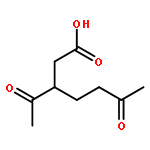 Heptanoic acid, 3-acetyl-6-oxo-