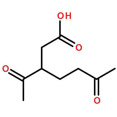 Heptanoic acid, 3-acetyl-6-oxo-