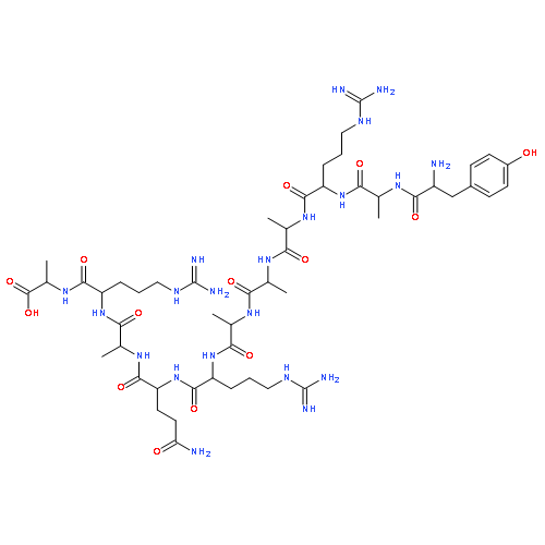 L-Alanine,L-tyrosyl-L-alanyl-L-arginyl-L-alanyl-L-alanyl-L-alanyl-L-arginyl-L-glutaminyl-L-alanyl-L-arginyl-