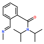 Benzamide, N,N-bis(1-methylethyl)-2-[(methylimino)methyl]-