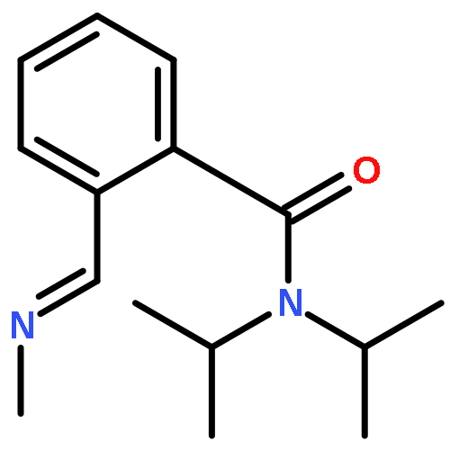 Benzamide, N,N-bis(1-methylethyl)-2-[(methylimino)methyl]-