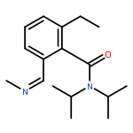 Benzamide, 2-ethyl-N,N-bis(1-methylethyl)-6-[(methylimino)methyl]-