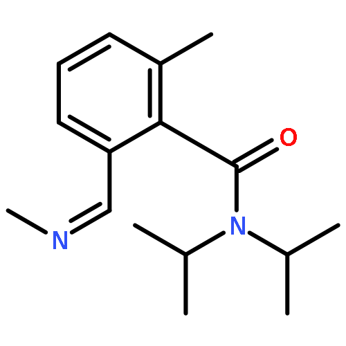 Benzamide, 2-methyl-N,N-bis(1-methylethyl)-6-[(methylimino)methyl]-